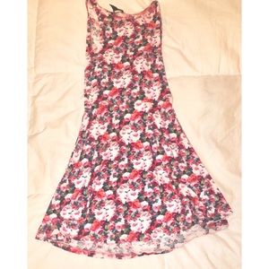 Sleeveless Floral Summer Dress
